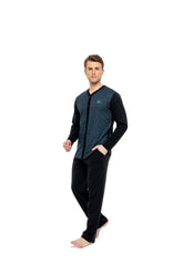 MOD Men Button Up Pajama Set